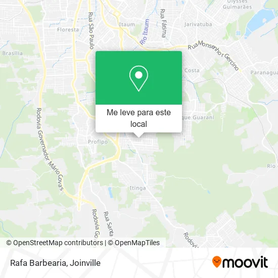 Rafa Barbearia mapa