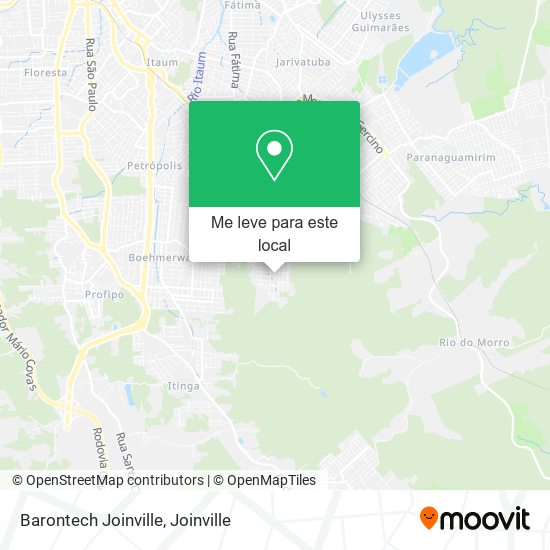 Barontech Joinville mapa