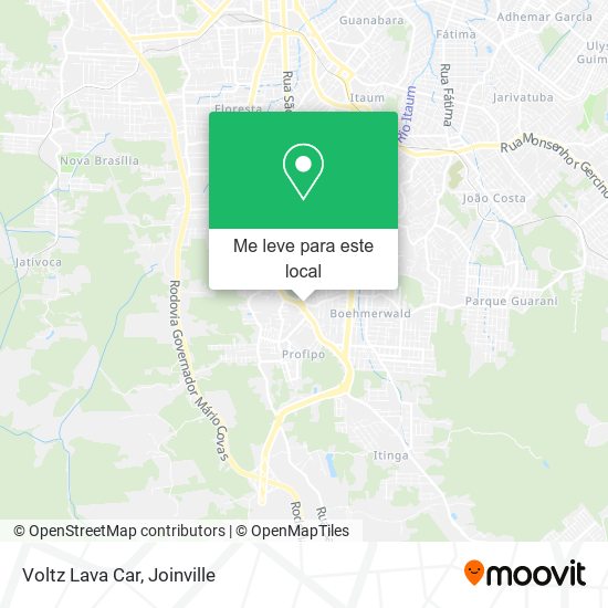 Voltz Lava Car mapa