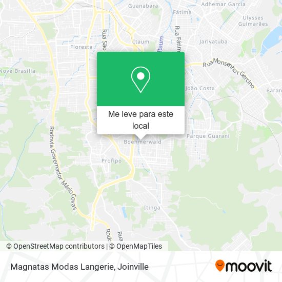 Magnatas Modas Langerie mapa
