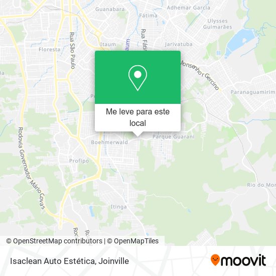 Isaclean Auto Estética mapa