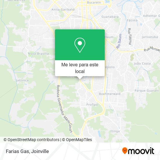 Farias Gas mapa