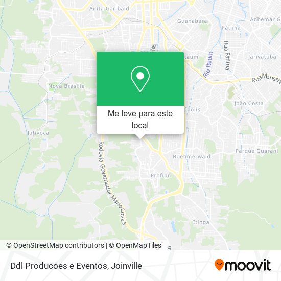 Ddl Producoes e Eventos mapa