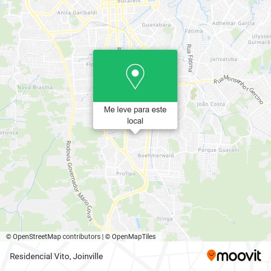 Residencial Vito mapa
