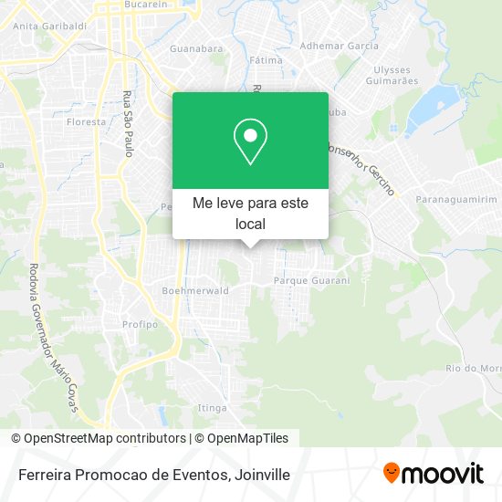 Ferreira Promocao de Eventos mapa