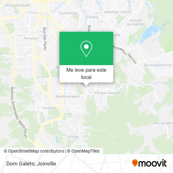 Dom Galeto mapa