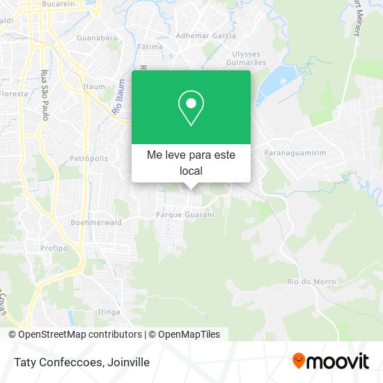 Taty Confeccoes mapa