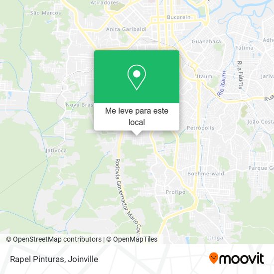 Rapel Pinturas mapa