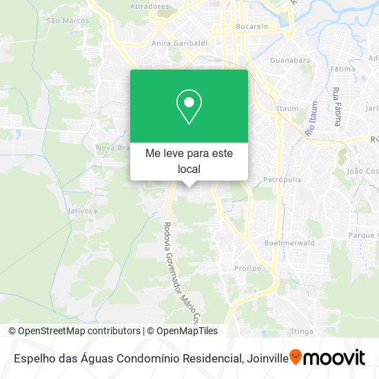 Espelho das Águas Condomínio Residencial mapa