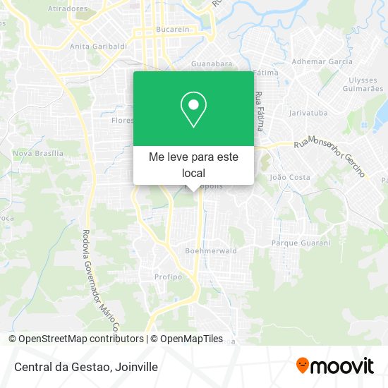 Central da Gestao mapa