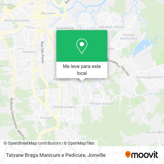 Tatyane Braga Manicure e Pedicure mapa