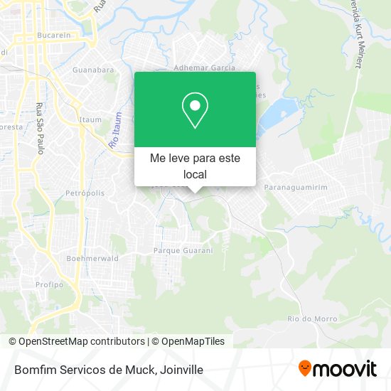 Bomfim Servicos de Muck mapa
