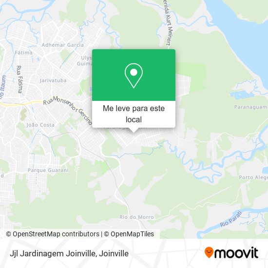 Jjl Jardinagem Joinville mapa