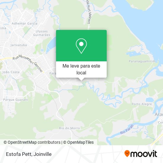Estofa Pett mapa
