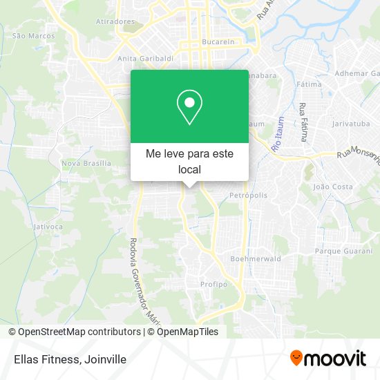 Ellas Fitness mapa