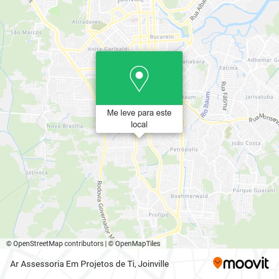Ar Assessoria Em Projetos de Ti mapa