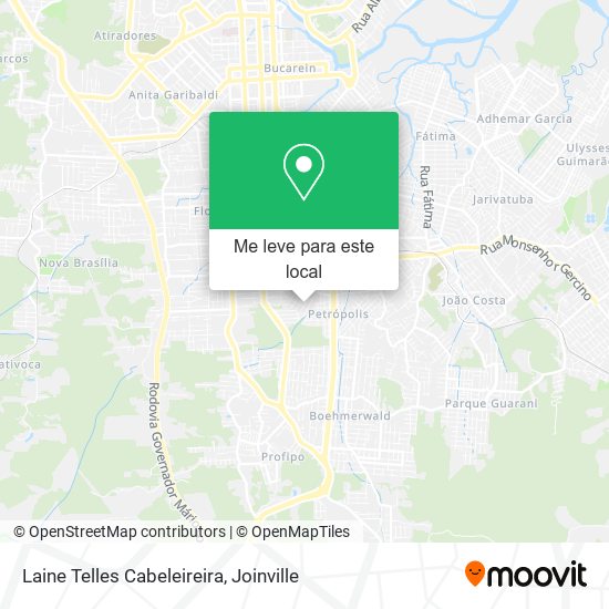 Laine Telles Cabeleireira mapa