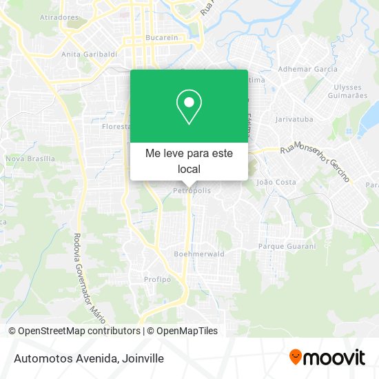 Automotos Avenida mapa