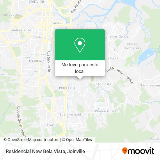 Residencial New Bela Vista mapa