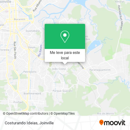 Costurando Ideias mapa