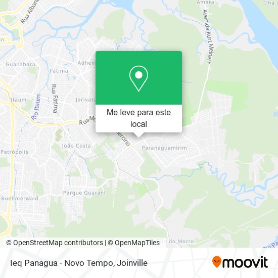 Ieq Panagua - Novo Tempo mapa