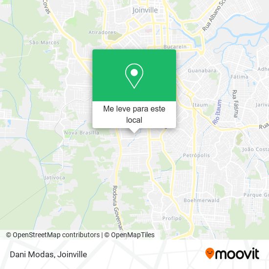 Dani Modas mapa