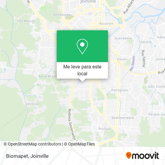 Biomapet mapa