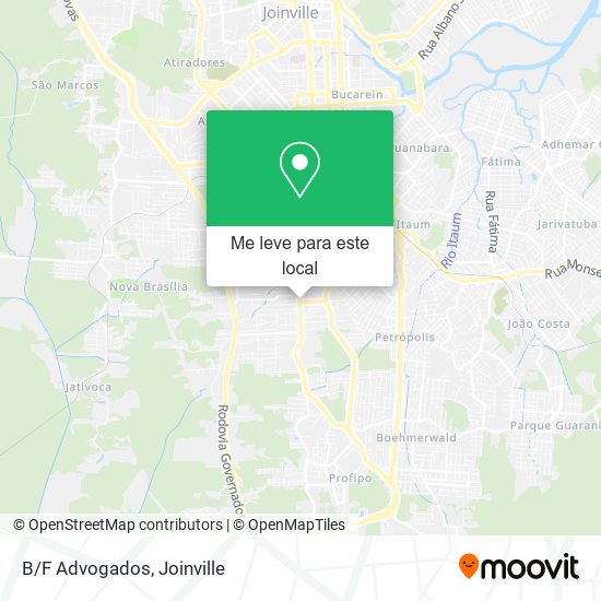 B/F Advogados mapa