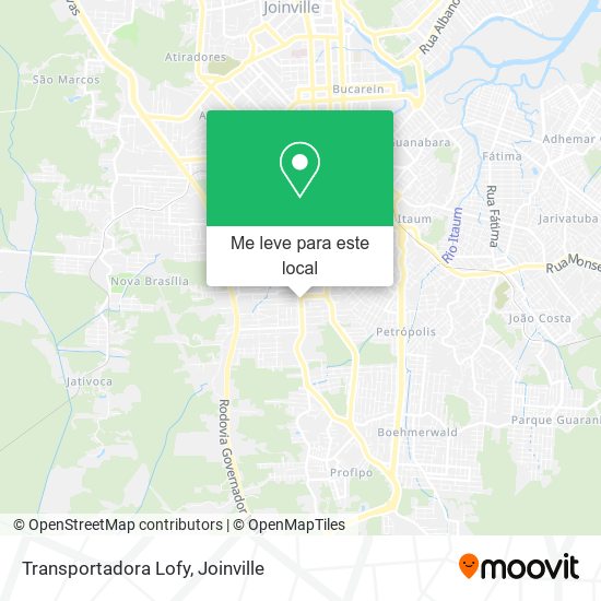 Transportadora Lofy mapa