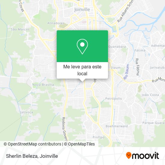 Sherlin Beleza mapa
