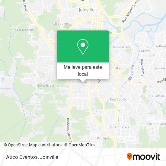 Atico Eventos mapa