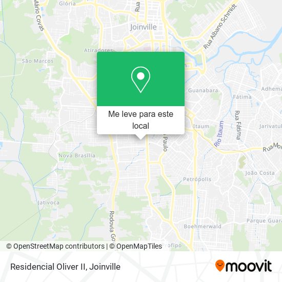 Residencial Oliver II mapa