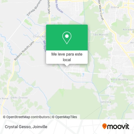 Crystal Gesso mapa