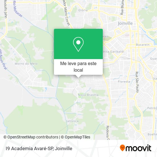 I9 Academia Avaré-SP mapa