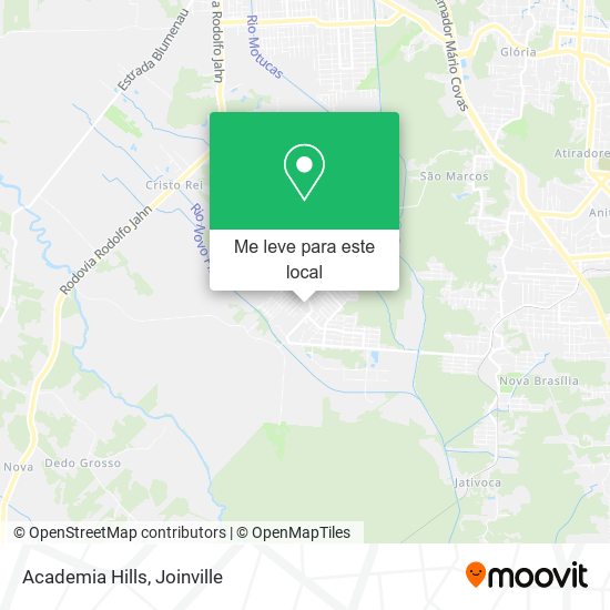 Academia Hills mapa