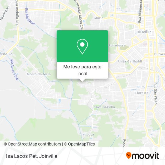 Isa Lacos Pet mapa