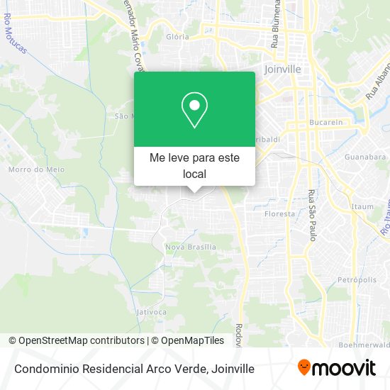 Condominio Residencial Arco Verde mapa