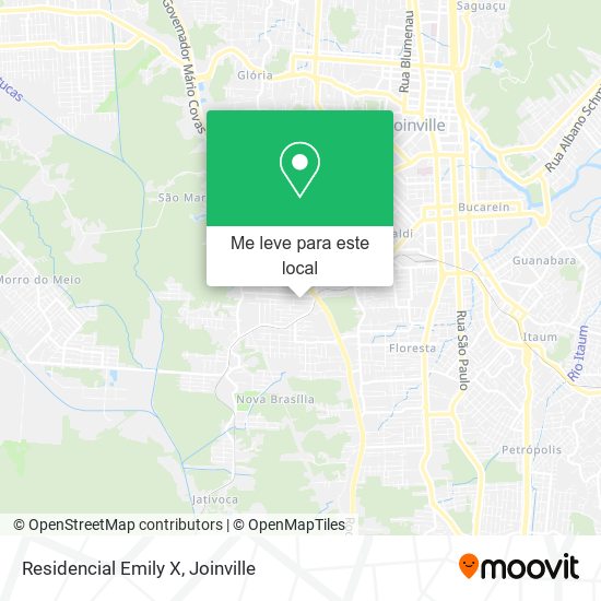 Residencial Emily X mapa