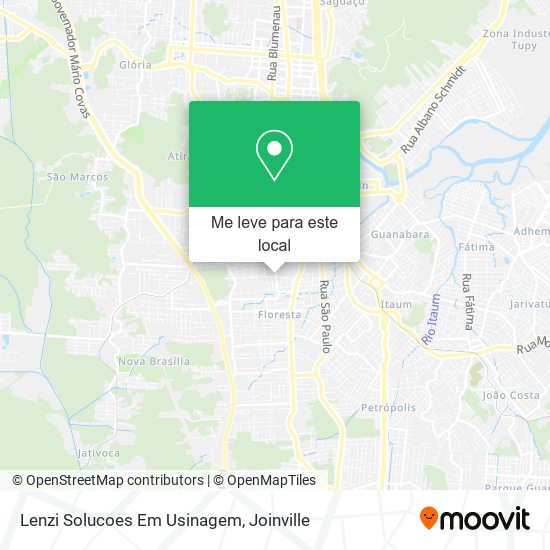 Lenzi Solucoes Em Usinagem mapa