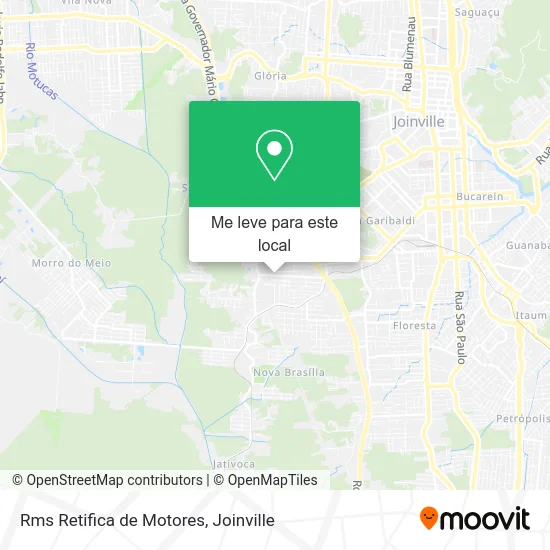 Rms Retifica de Motores mapa
