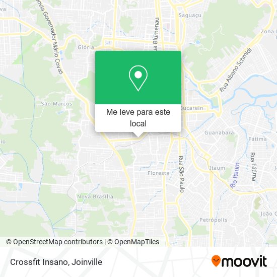 Crossfit Insano mapa
