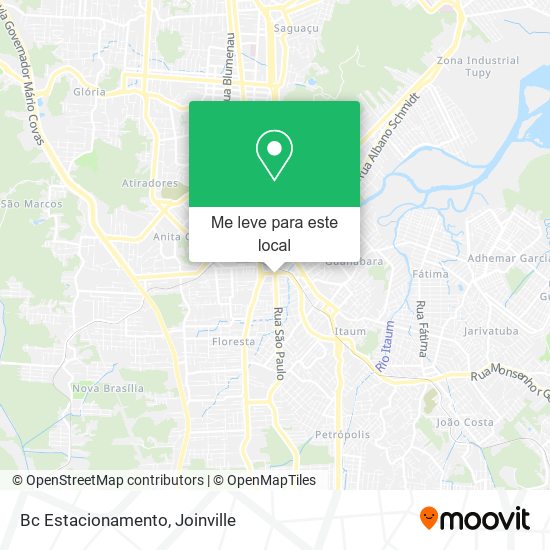 Bc Estacionamento mapa