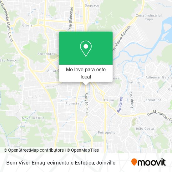 Bem Viver Emagrecimento e Estética mapa