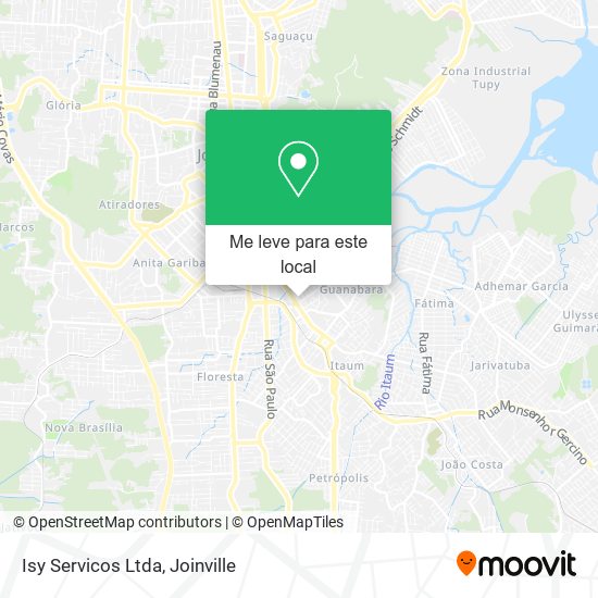 Isy Servicos Ltda mapa