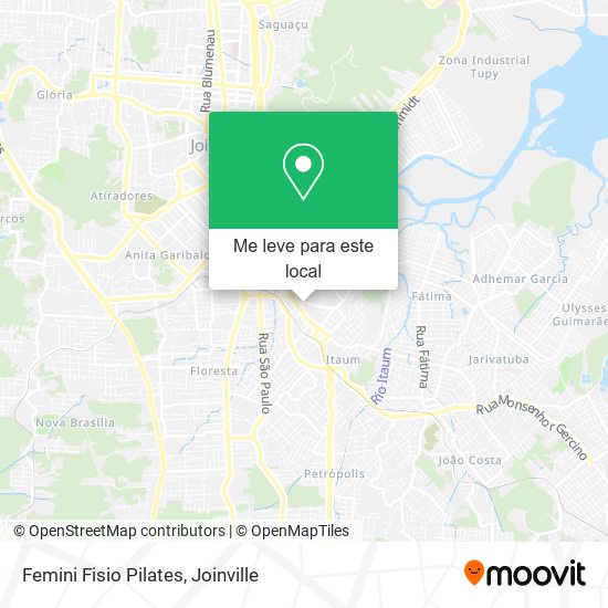 Femini Fisio Pilates mapa