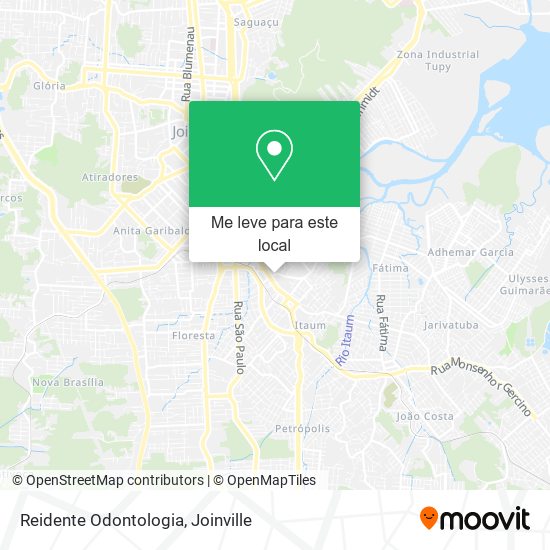 Reidente Odontologia mapa