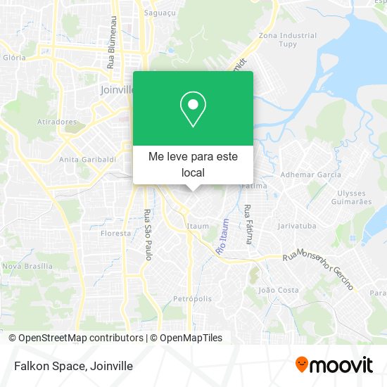 Falkon Space mapa