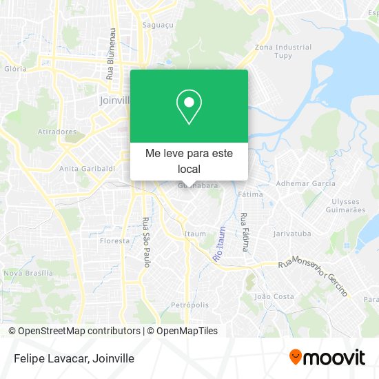 Felipe Lavacar mapa