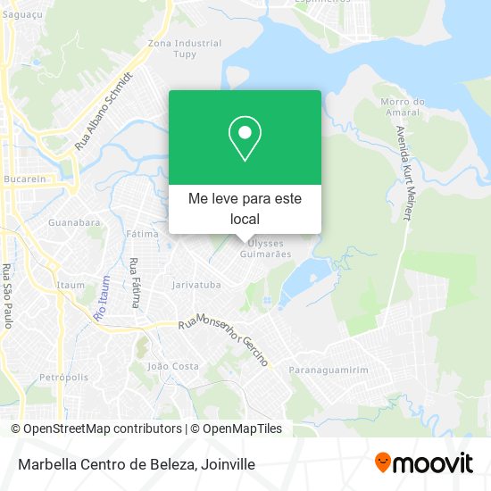 Marbella Centro de Beleza mapa