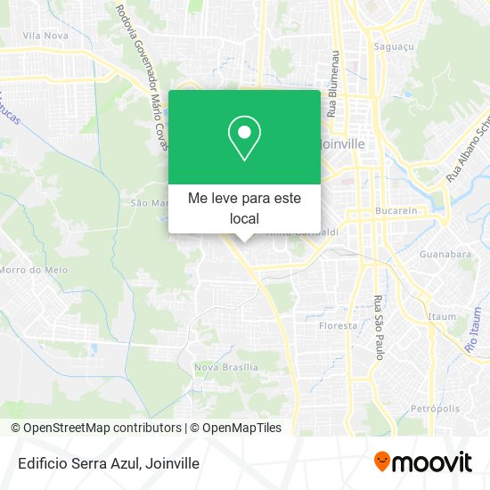 Edificio Serra Azul mapa